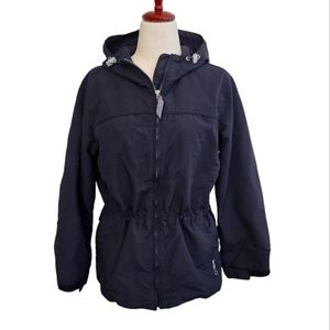 EUC hooded windbreaker jacket coat Pacific Trail outdoor wear adjustable waist M